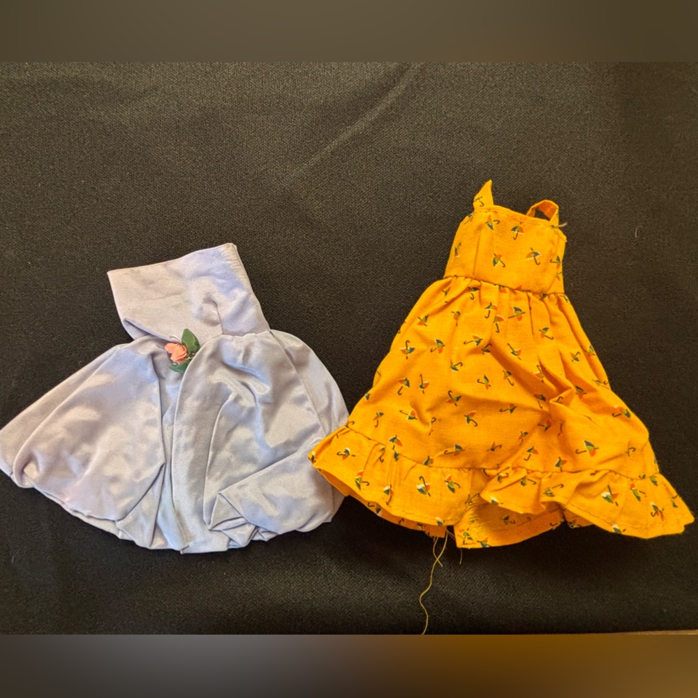 Set of 20 Vintage Handmade Barbie Doll Clothes. Dresses, skirts, PJs, etc.